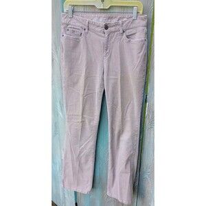 Eddie Bauer Curvy Bootcut Corduroy Pants Womens 4 Mid Beige